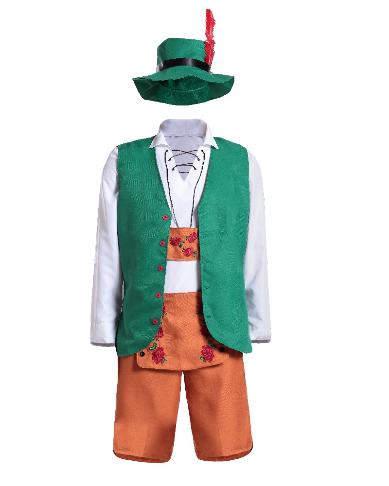 F1791 Mens Traditional Bavarian Fancy Dress Costume